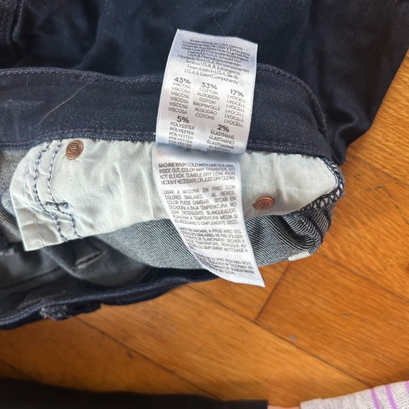 EPC Mother the Mid Rise Dazzle Ankle Dark Wash Jeans Size 27 - Picture 11 of 12